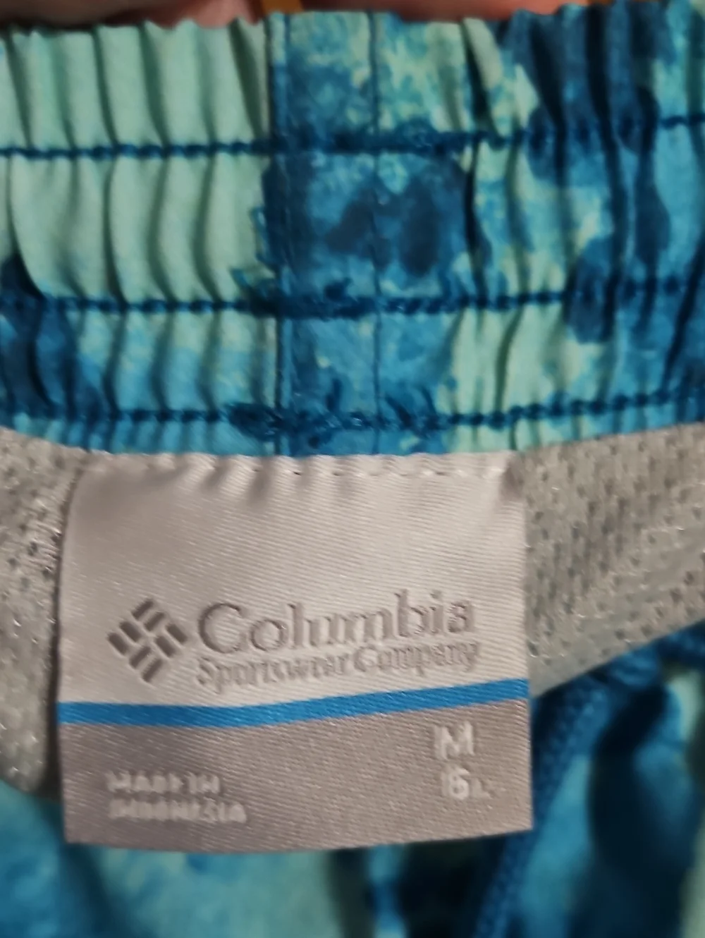 Columbia Men's PFG Rambler Water Shorts: 6 IN INSEAM: BLUE: NEW WITH TAGS: SZ M